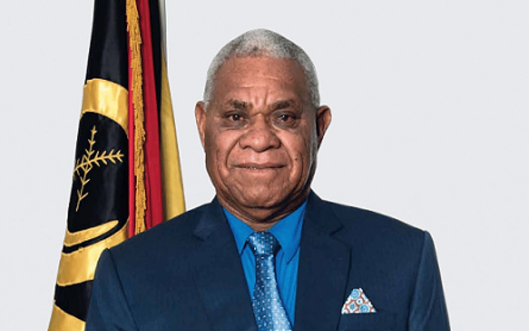 Vanuatu PM before dissolution Bob Loughman