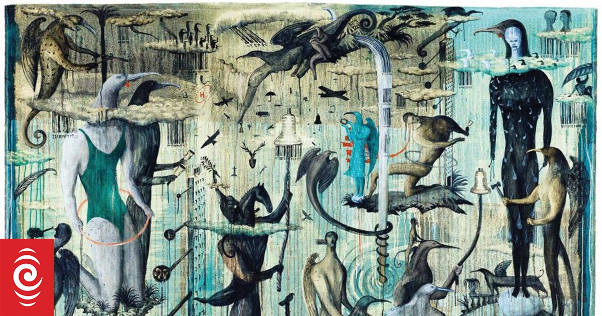 Artwork by Bill Hammond expected to be one of the most expensive ever sold in New Zealand - Vimarsana News