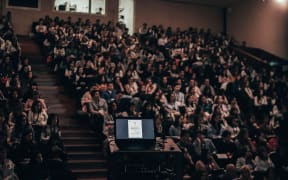 A university lecture hall full of students. Generic, file image.
