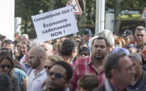 New Caledonian employees rally against tax reform