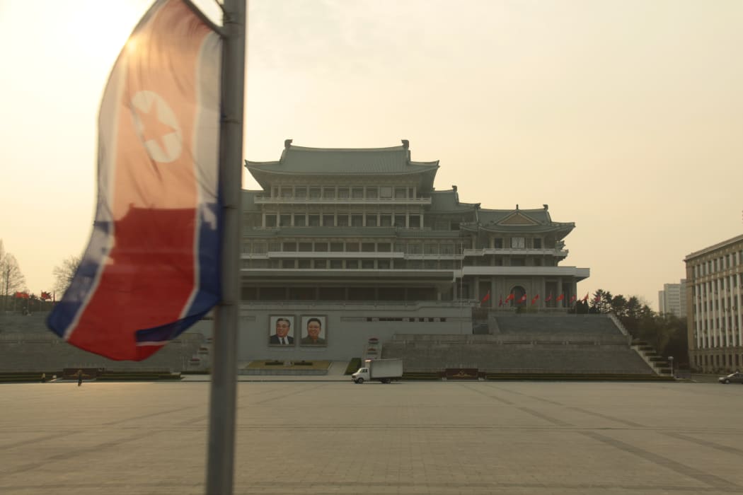 Kim Il-sung Square in North Korea.