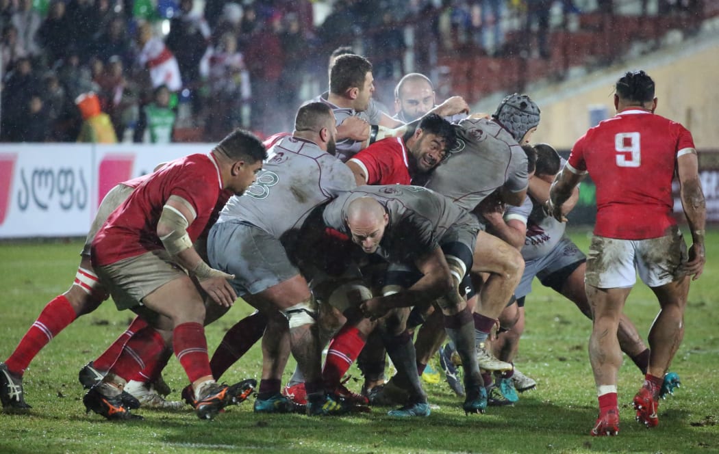 Tonga have lost four straight tests against Georgia.