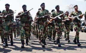 Members of the Zimbabwe National Army AFP