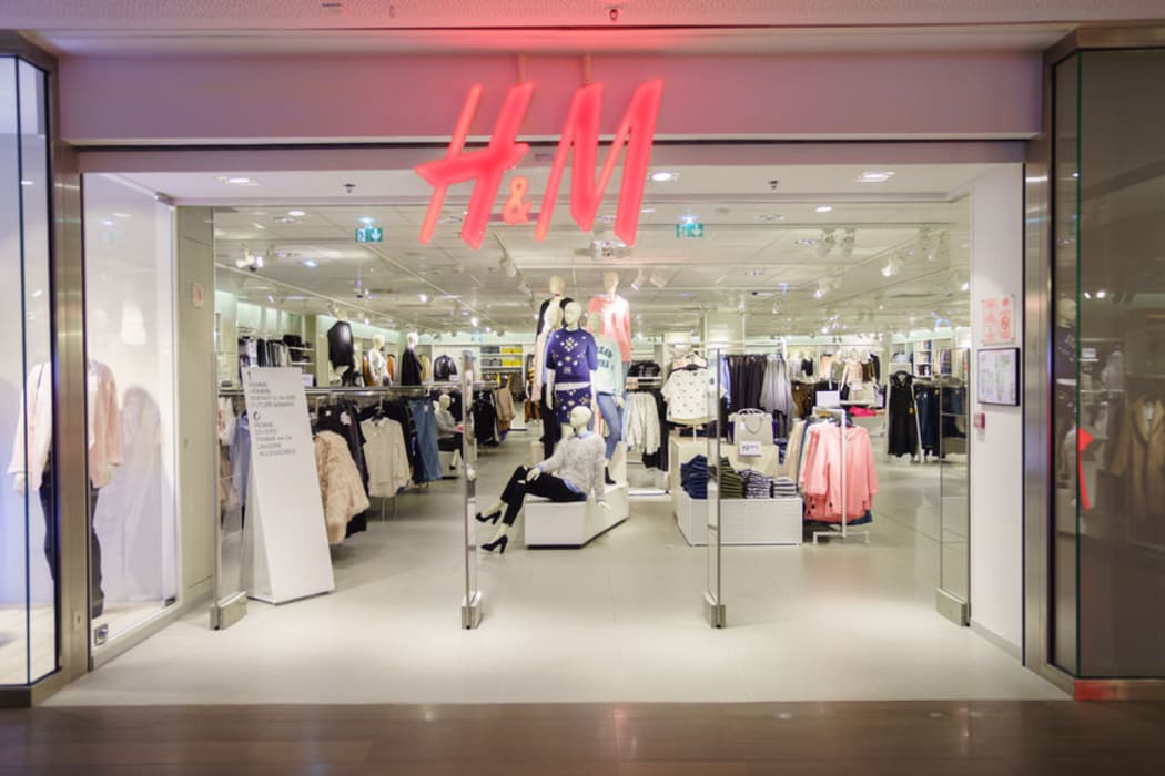 An H & M store
