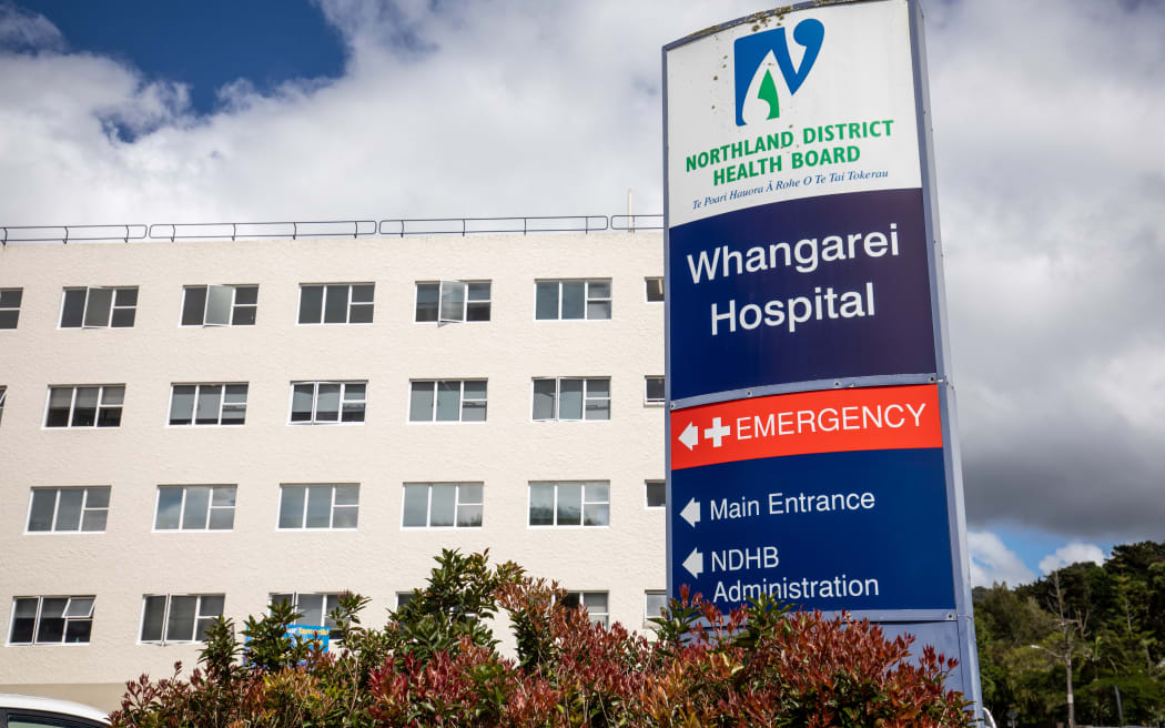 Four separate investigations are taking place into an incident where it is alleged an elderly woman died after being dropped from her stretcher at Whangārei Hospital. Photo: RNZ / Nate McKinnon