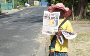 Election day in Vanuatu
