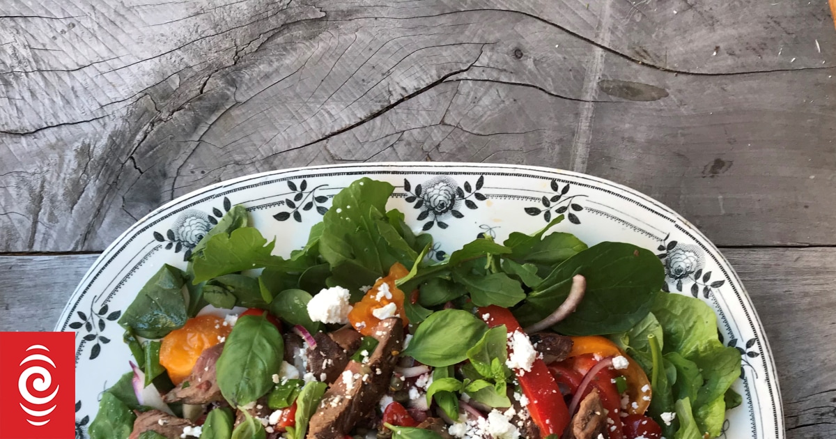 Annabel Langbein's Mediterranean Beef Salad RNZ