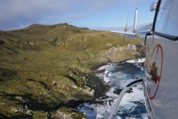 South coast of Antipodes Island