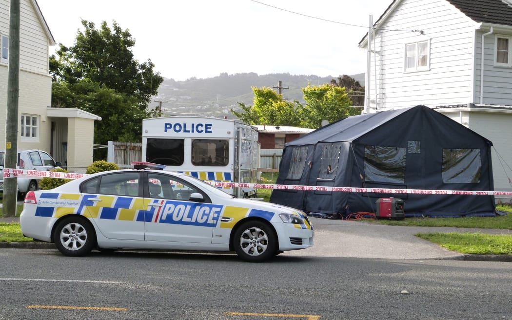 Police have cordoned off a property in Oxford Terrace in Lower Hutt as part of their investigation.