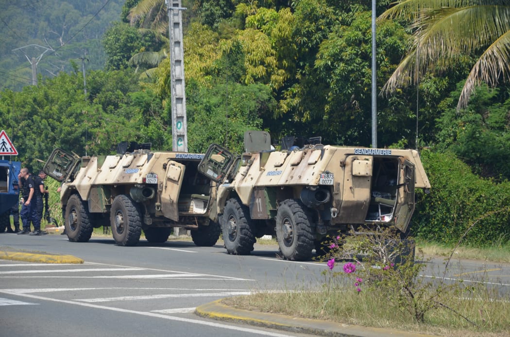 Armoured vehicles in New Caledonia