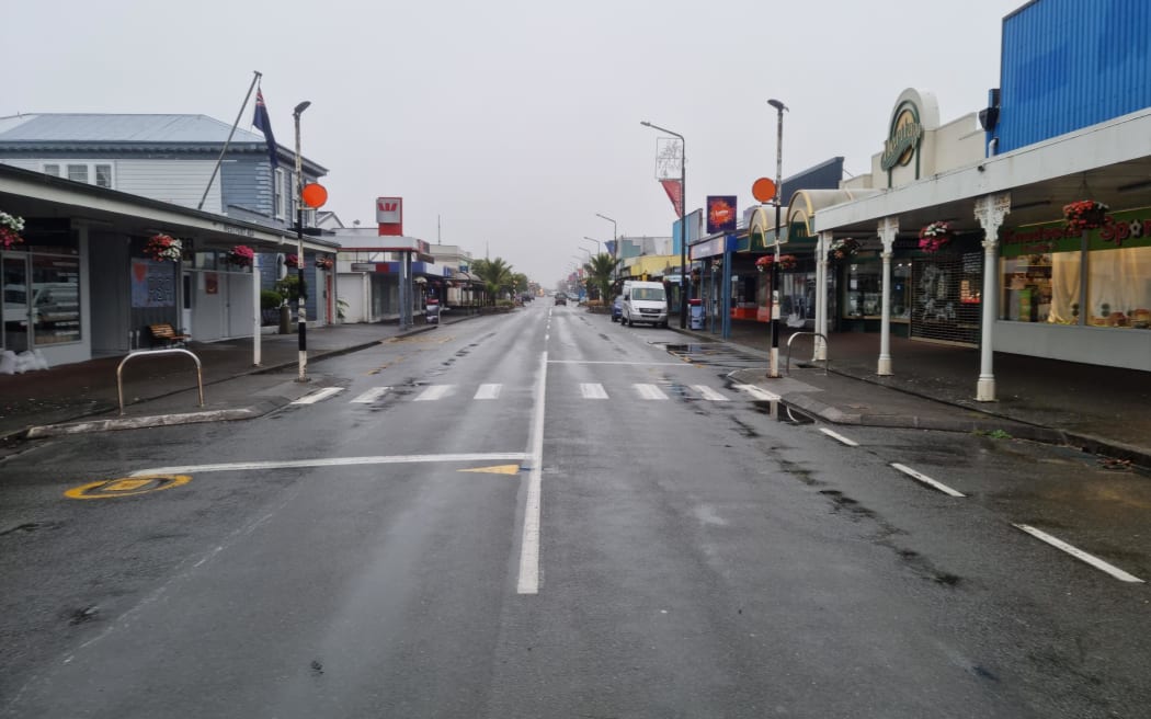 Westport after heavy rainfall on the West Coast, 3 February 2022.