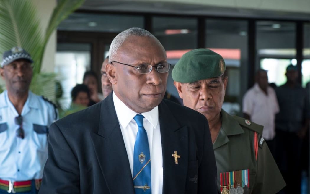 Vanuatu president Tallis Obed Moses