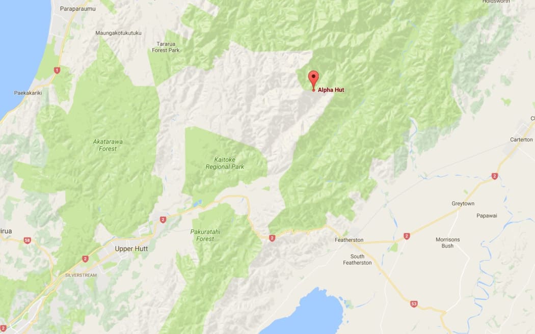 The pair had been on an overnight tramp to the Alpha Hut in the Tararua Forest Park.