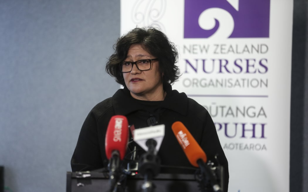 Kerri Nuku, kaiwhakahaere for the Nurses Organisation