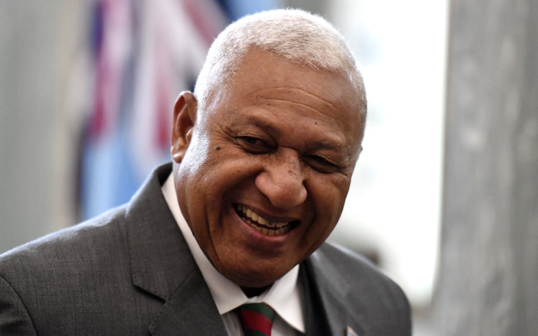 Fiji Prime Minister Frank Bainimarama.