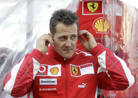 Michael Schumacher won five world titles driving for Ferrari.