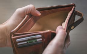 Wallet with no money.