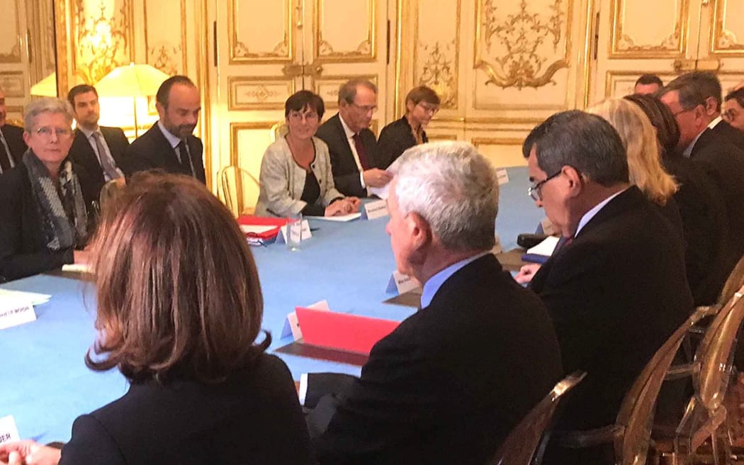 French PM Edouard Philippe hosts politicians from overseas territories
