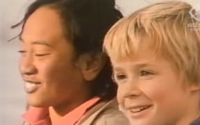 Steve Askin appeared in a television advertisement in 1990 which commemorated the 150th anniversary of the Treaty of Waitangi.