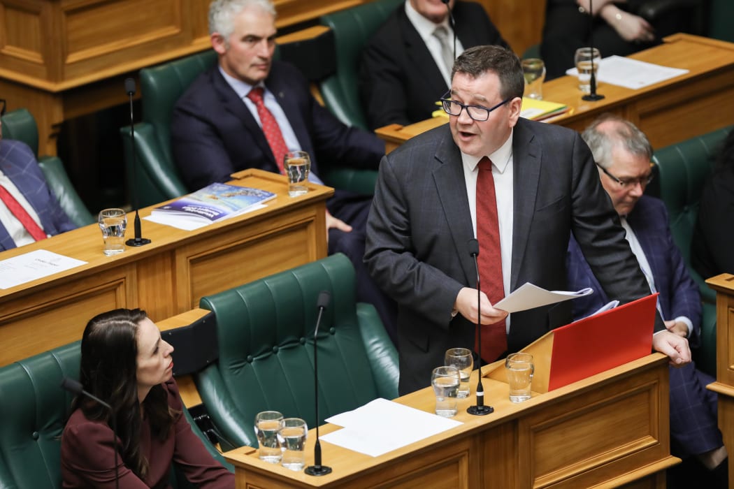 Grant Robertson gives the Budget speech