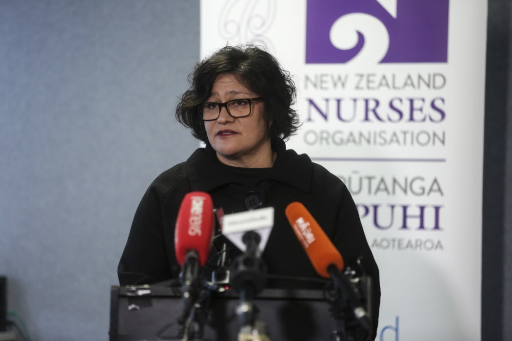 Kerri Nuku, kaiwhakahaere for the Nurses Organisation