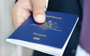 An Australian passport.