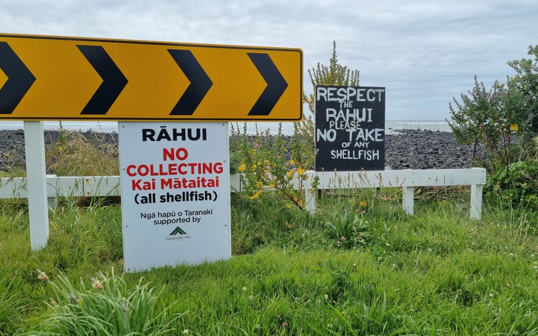 A customary rāhui has been in place on the Taranaki coast between New Plymouth and Ōpunake since January 2022.