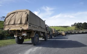 A convoy of 27 army trucks carrying essential supplies has arrived in quake-hit Kaikoura.