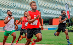 PNG sprinter Leroy Kamau