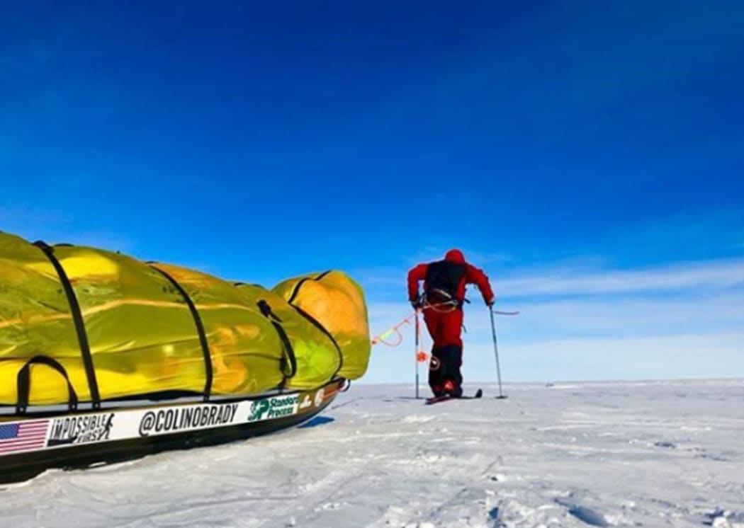 Colin O'Brady man has become the first person to cross Antarctica alone and unassisted.