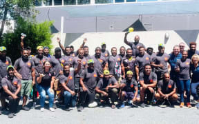 The PNG Hunters have arrived at their new home base on the Gold Coast.