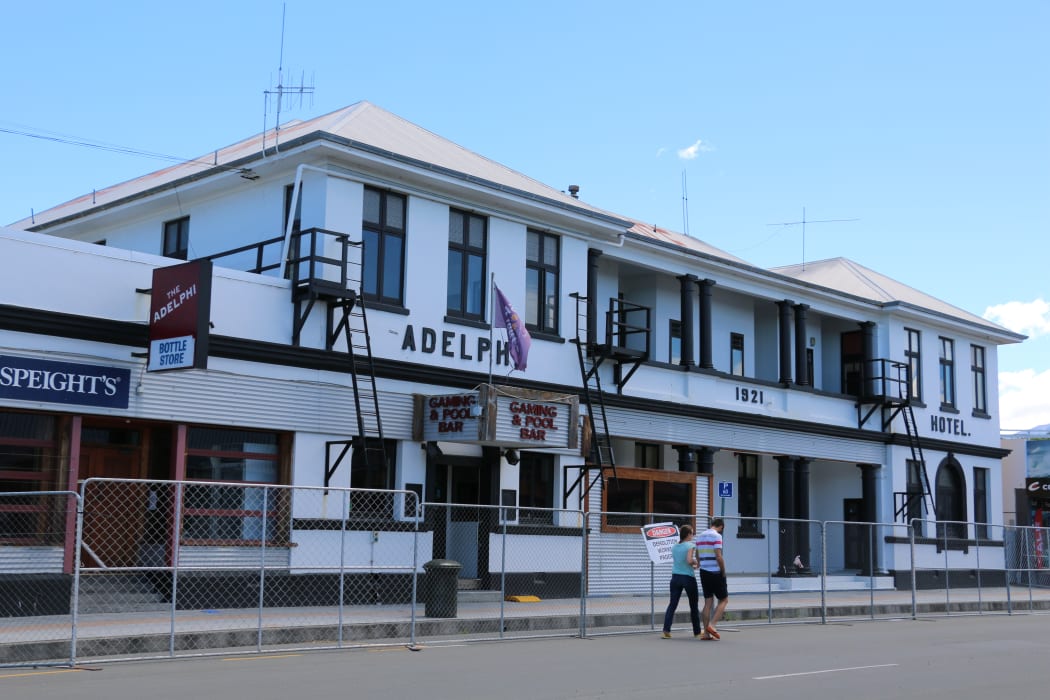 The Adelphi Hotel Kaikoura earthquake. Building owner is Bernard Harman 027 439 3925
