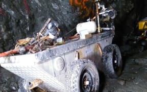 A robot recovered from 953 metres into the drift of Pike River Mine, which was owned by Water Corporation.