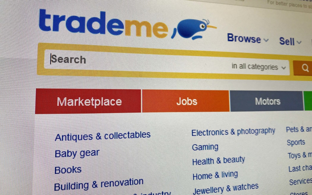 Trade Me website