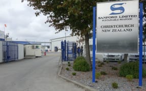 The Sanford Seafood factory gates