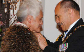 Huirangi Waikerepuru was made a Companion of the NZ Order of Merit for services to Māori.