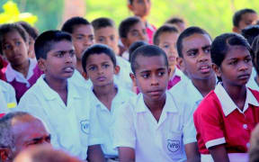 Schoolchildren in Fiji