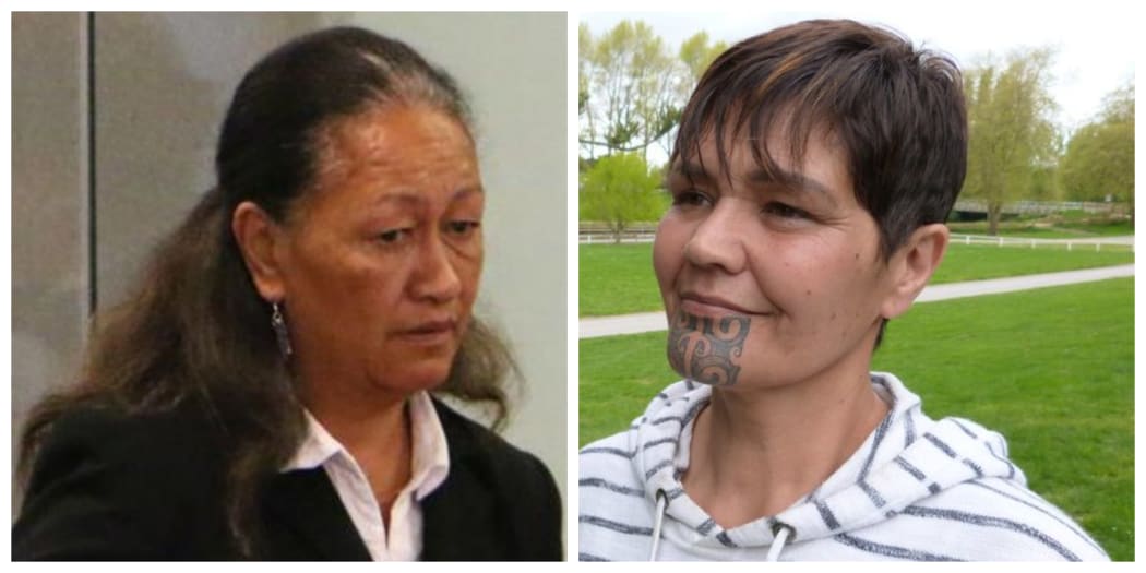 Karen Ruddelle (left) and Patricia Walsh are both victims of domestic abuse.