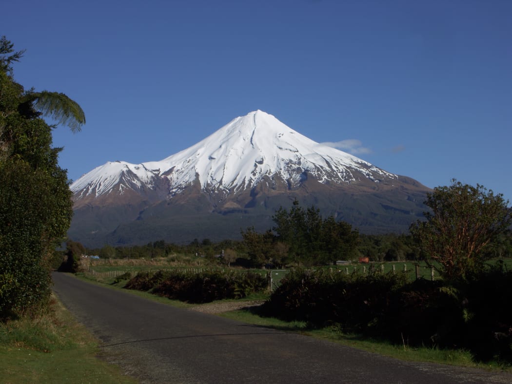 Mt Taranaki is one of New Zealand's most distinctive volcanoes.