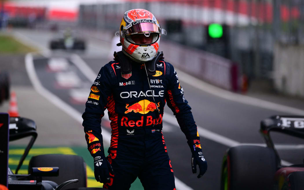 Max Verstappen of Red Bull Racing Honda   during qualifying of Austria GP, 10th round of Formula 1 World Championship in Red Bull Ring, Spielberg, Osterreich, Austria, 30/06/23 (Photo by Andrea Diodato/NurPhoto) (Photo by Andrea Diodato / NurPhoto / NurPhoto via AFP)