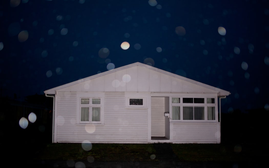 'Day for night house Hokitika' by Greta Anderson, 2009