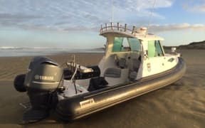 The boat was found abandoned on Ninety Mile Beach.