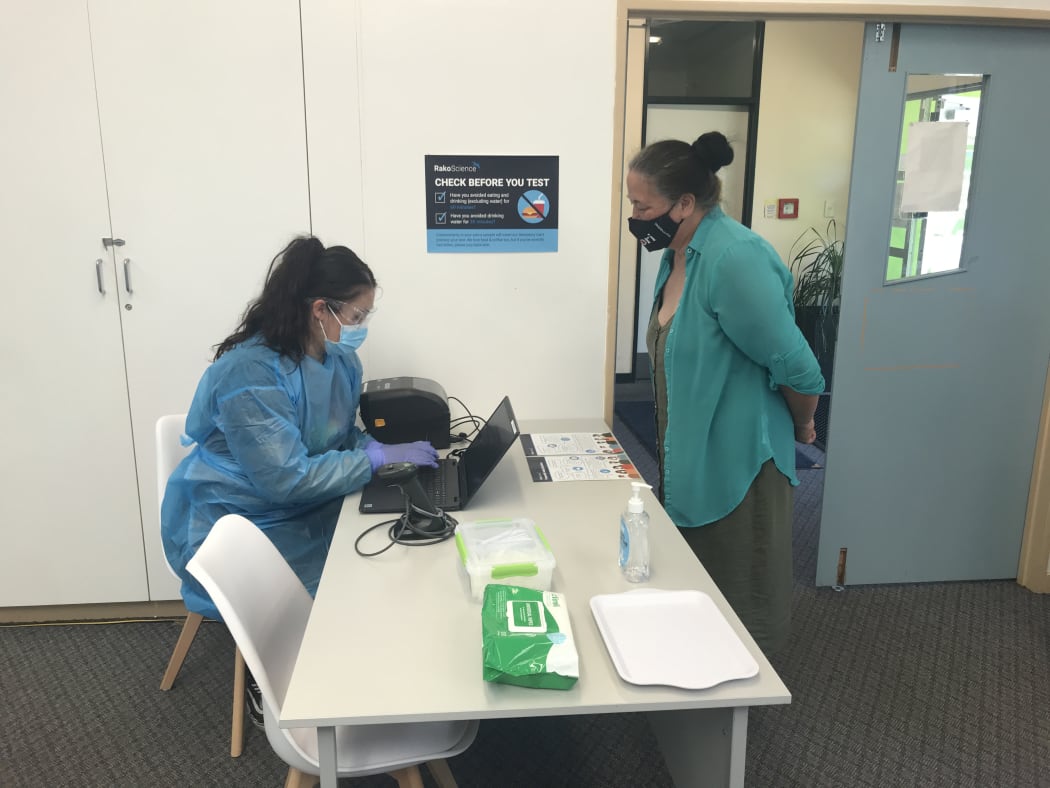 Whanganui iwi Tūpoho opened a new Covid-19 care hub in central Whanganui 10 days ago to offer saliva testing and wrap-around social services.