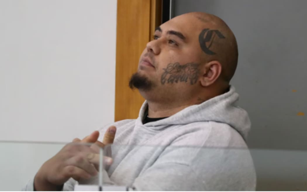 Carlos Harris appears at Waitākere District Court, charged with unlawfully taking away a woman without her consent with intent to cause her to be confined. Photo / Michael Craig