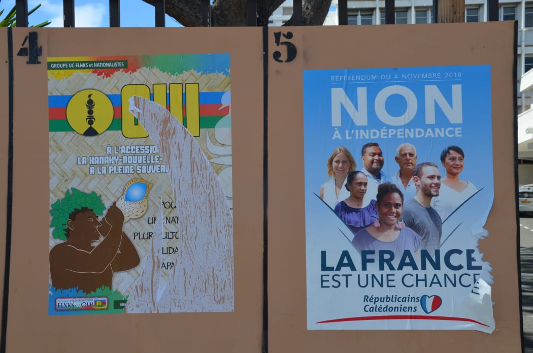 New Caledonia referendum posters
