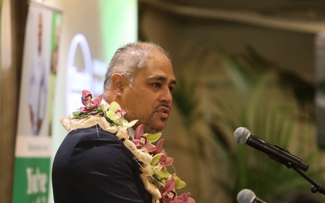 Associate Health Minister Peeni Henare at the bowel cancer screening campaign launch.