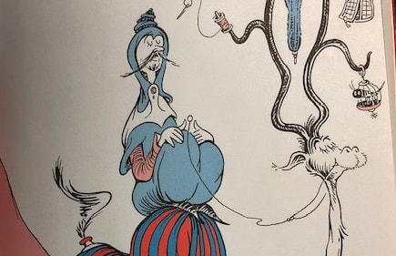 The offensive illustration from On Beyond Zebra, one of the six Dr Seuss books that will no longer be published