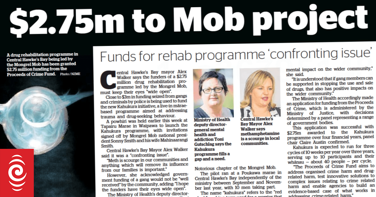 Relapse reports upset gang-based rehab programme