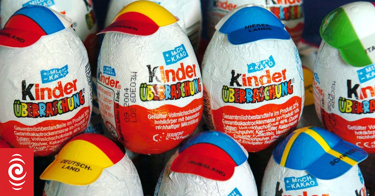 Kinder Surprise chocolate eggs recalled over salmonella fears | RNZ News