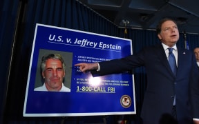 Attorney for the Southern District of New York Geoffrey Berman announces charges against Jeffery Epstein on 8 July 2019.